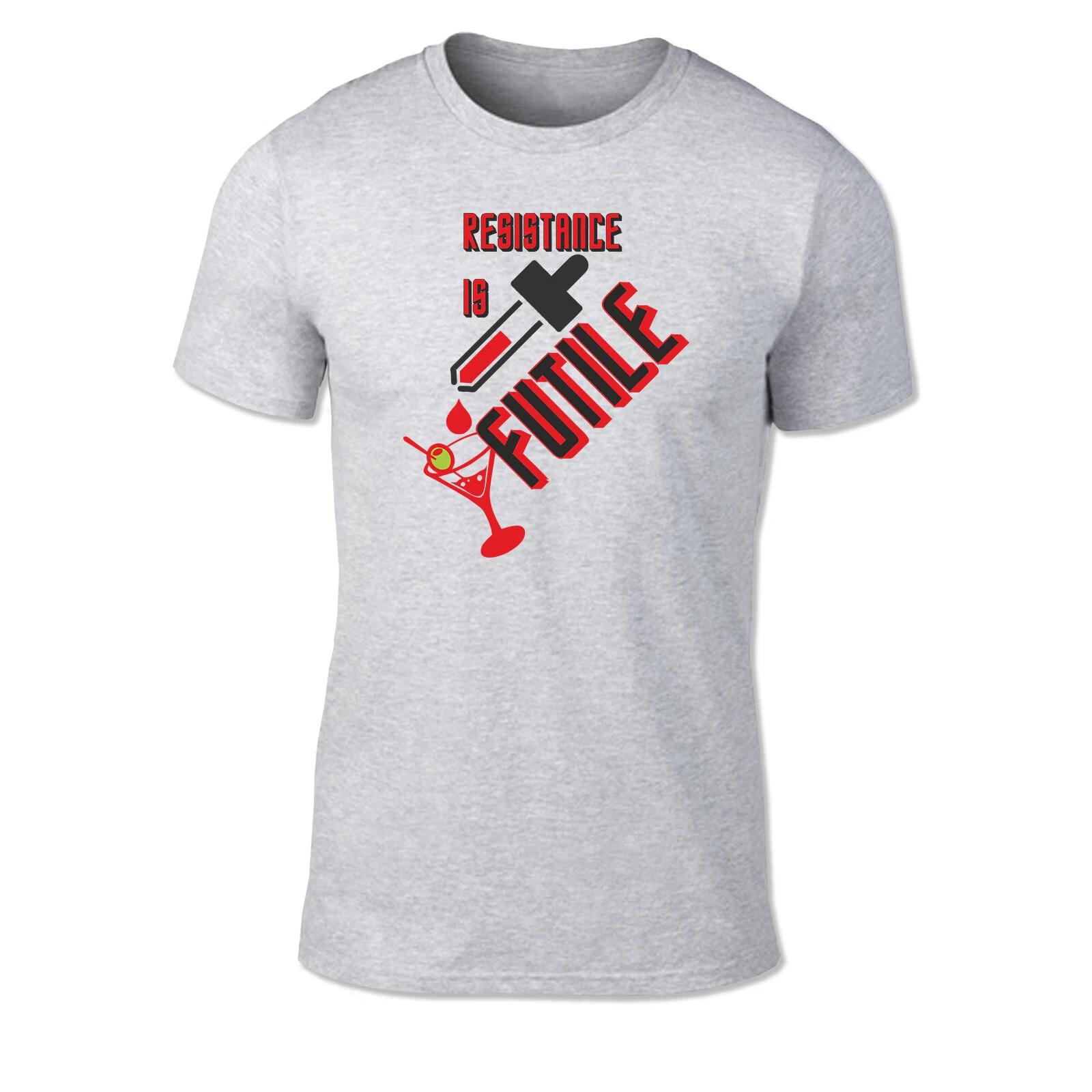 

Resistance Is Futile Adult Unisex T Shirt - Fun Dark Humour Adult Theme XL