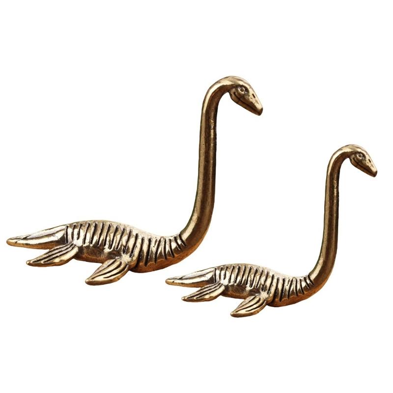 Metal Animal Shelf Decors Accent,Nessies Figurines Tabletop Centerpieces Home Decorations Nessies Decorative Objects
