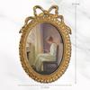 25.5x17.5cm Antique Retro Resin Oval Photo Frame for Home Kitchen