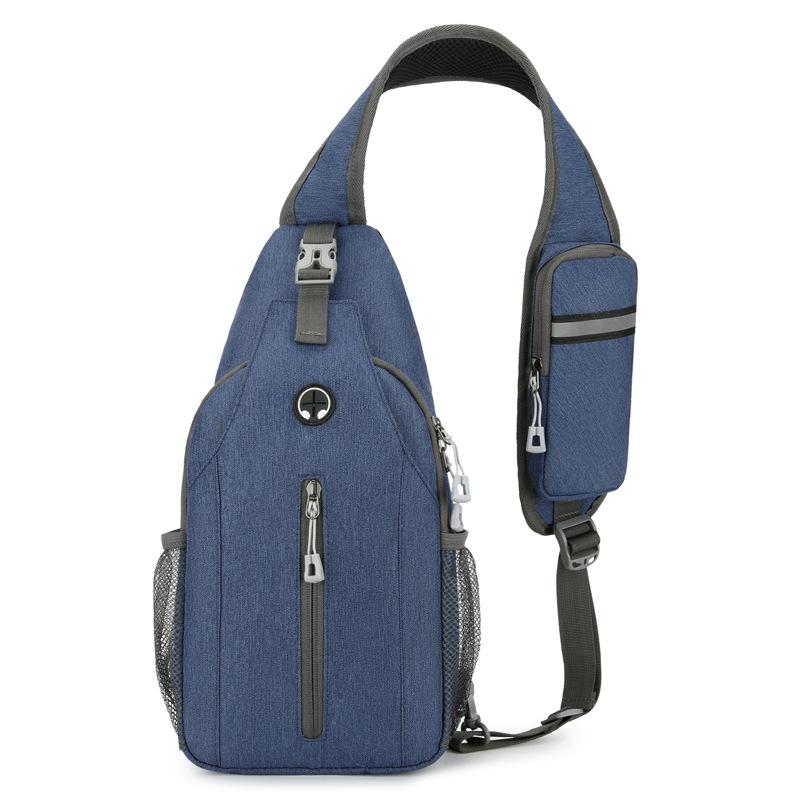 Borsa pettorale unisex Borsa portaoggetti semplice Borsa da viaggio leggera Borsa a tracolla piccola Borsa casual alla moda