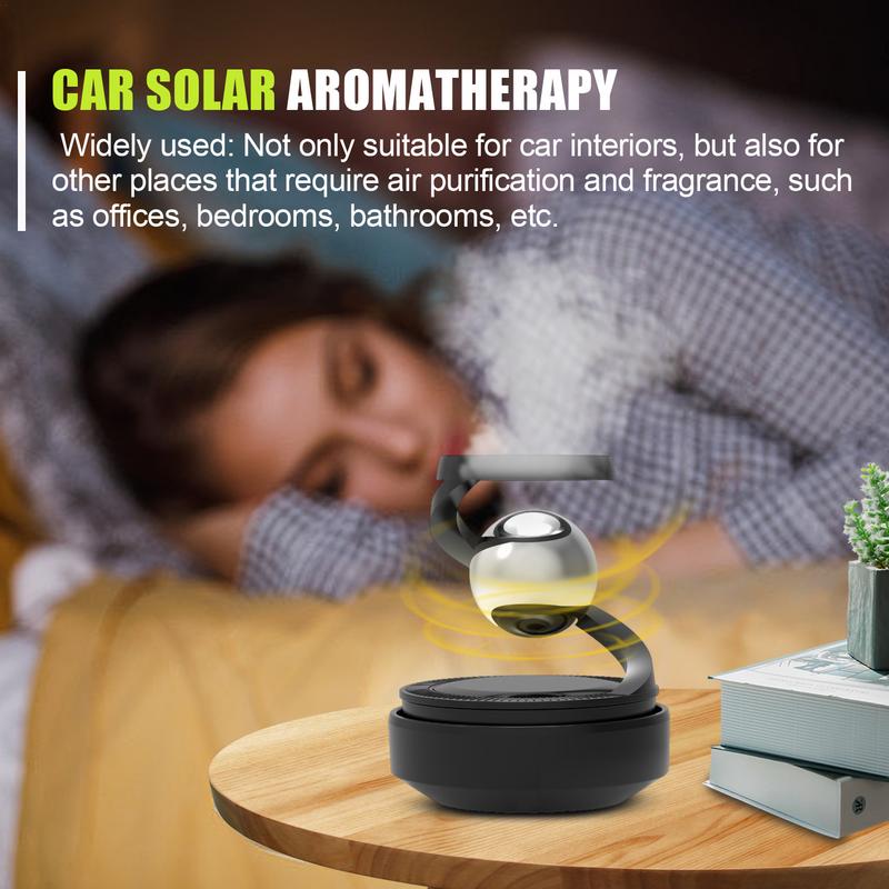 Difusor de fragrância para carro, painel giratório, difusor de aromaterapia, acessórios decorativos portáteis para decoração de interiores, ar