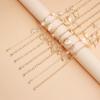 Summer Ocean Elements Starfish Shell Conch Pearl Tassel Choker Necklace for Women Bohemia Casual Beach Vacation Outfit Jewelry