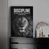 Lion Motivational Posters and Prints Inspirational Positive Quotes Animal Wall Art HD Pictures Canvas Painting Office Home Decor