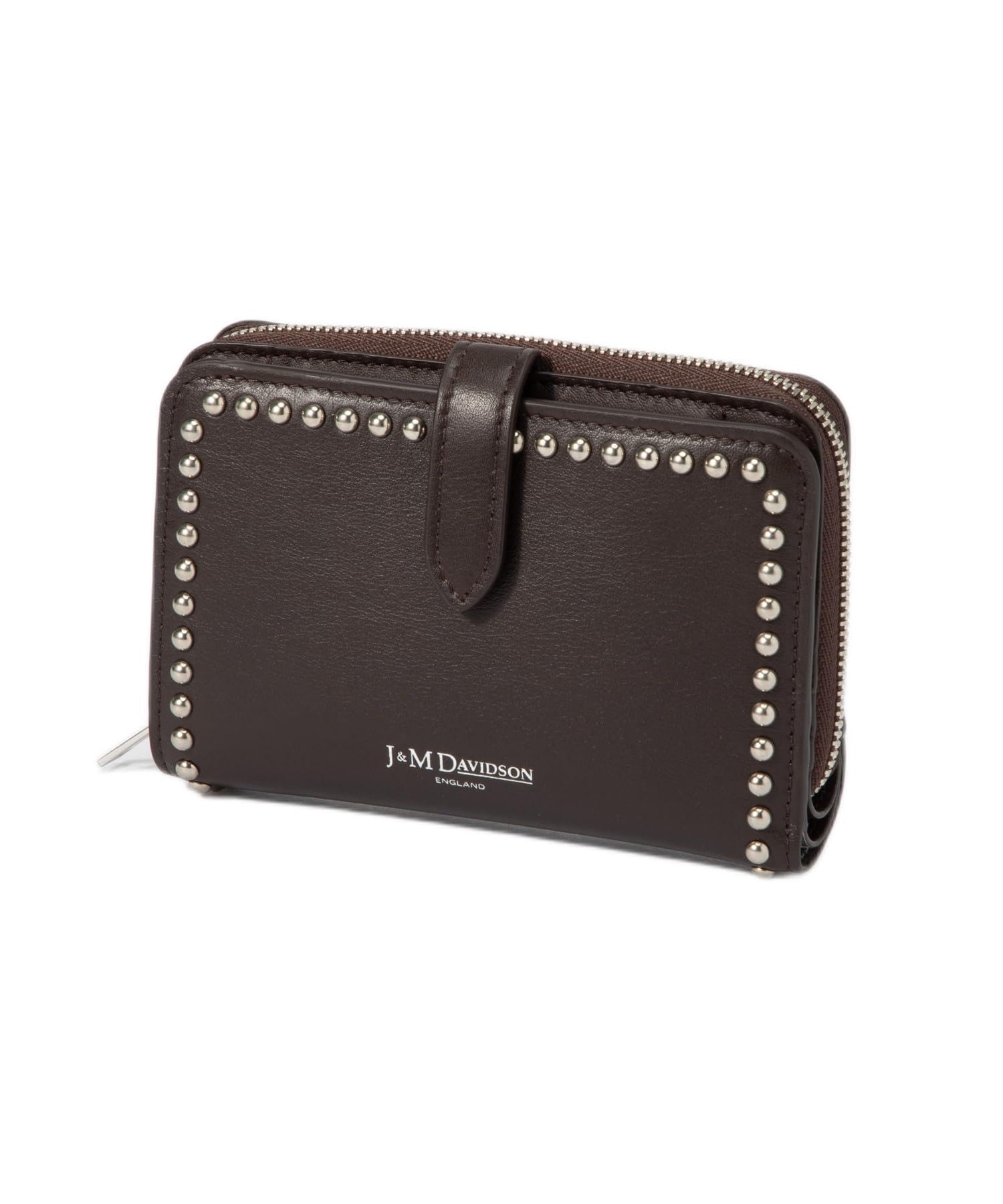 

Bifold Wallet MEDIUM ZIP AROUND WALLET CHOCOLATE [J&M Davidson] SMZA-1XX-SCXX Women s [Item]
