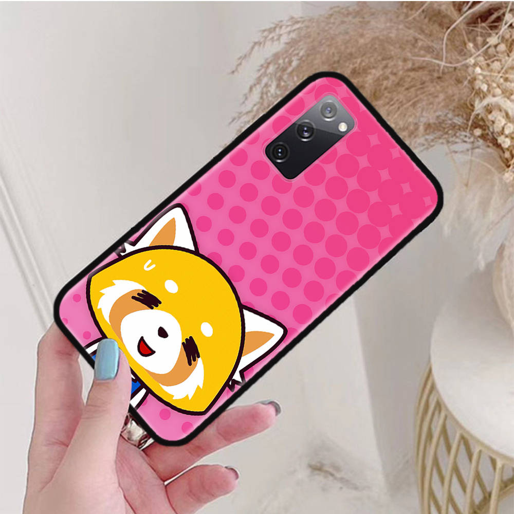 Black Case for Xiaomi Poco X6 X4 M5 M6 F5 F6 C65 C55 C50 C51 C40 Pro Redmi 14C A3X 13C 12C 11T 10A 9C Note 7 6 8A Plus L-25 Aggretsuko