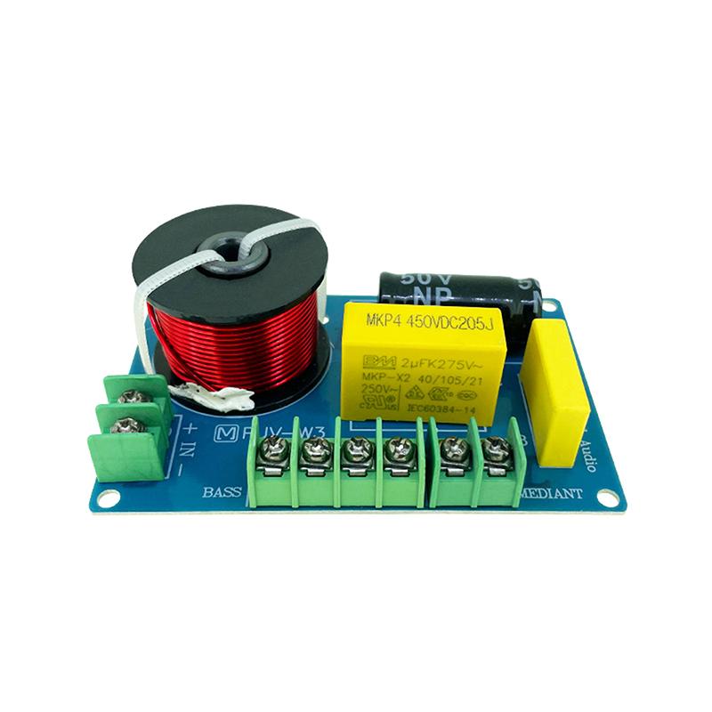 

200W 3 Way Hifi Speaker Frequency Dividers Treble/Alto/Bass Audio Crossover Filter Circuit Board Home Theate Diy Speakers Filter