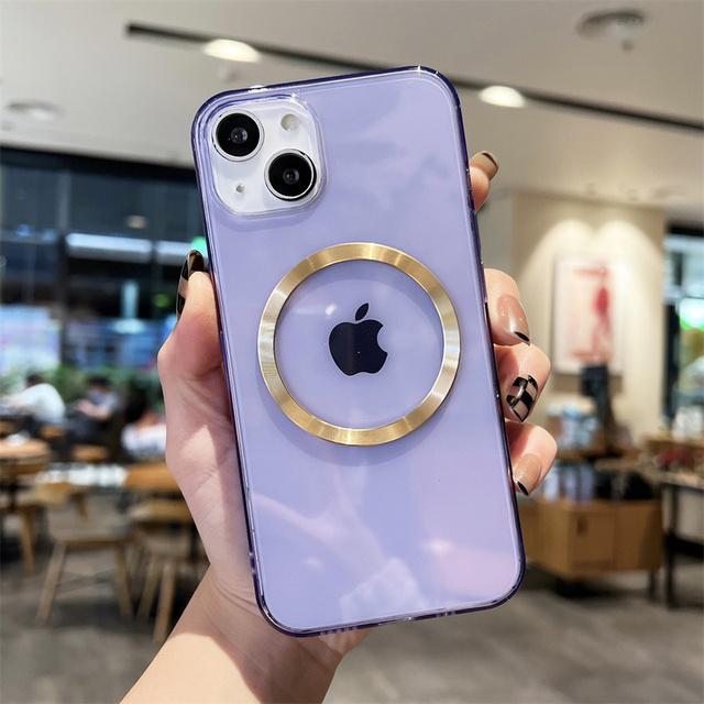 

Прозрачный чехол для телефона ярких цветов с магнитным кольцом для Iphone 13 11 12 14 Pro Max Xs Max Xr X 13pro Max, силиконовый противоударный мягкий чехол For iPhone 13Pro