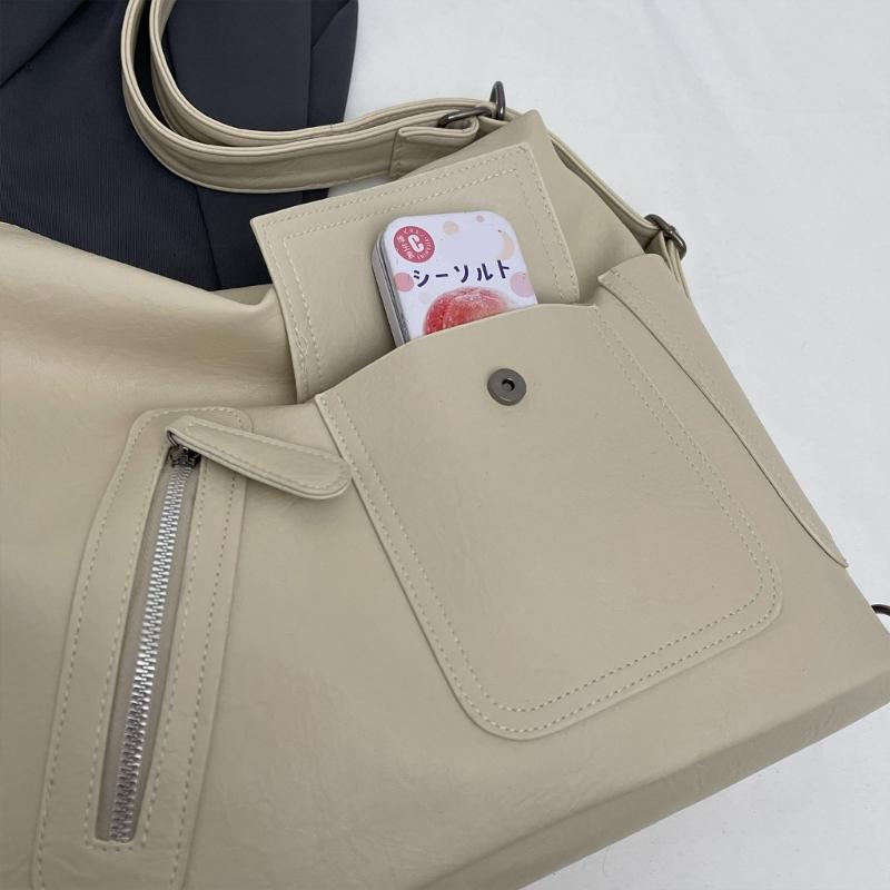 Women Bag Large Capacity Crossbody Bag Casual Shoulder Bag PU Leather Messenger Bag Fashion Backpack Student School Bag