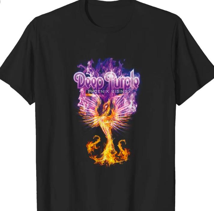 Deep Purple Phoenix Rising Shirt Short Sleeve Unisex S-5Xl Unisex T-Shirt XXXXL