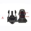 Diving Fin Strap Buckles Black Buckle Dive Fin Flippers Plastic Release