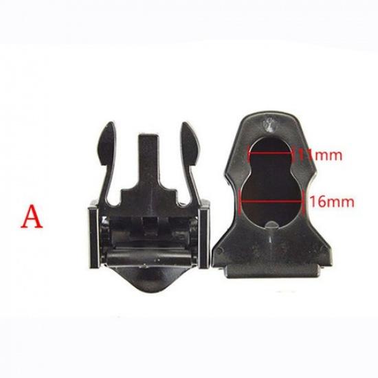 Diving Fin Strap Buckles Black Buckle Dive Fin Flippers Plastic Release