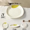 Melamine Rectangular Porcelain-Style Plate for Hot Pot & Side Dishes