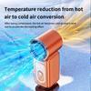 199 Adjustable Gears Handheld Turbo Fan LED Display Small Electric Fan Mini Fan  Summer Cooling