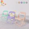 Universal Mobile Phone Accessories Foldable Chair Shape Mini Desktop Phone Holder Cell Phone Stand Cute Portable Bench Mini Toys