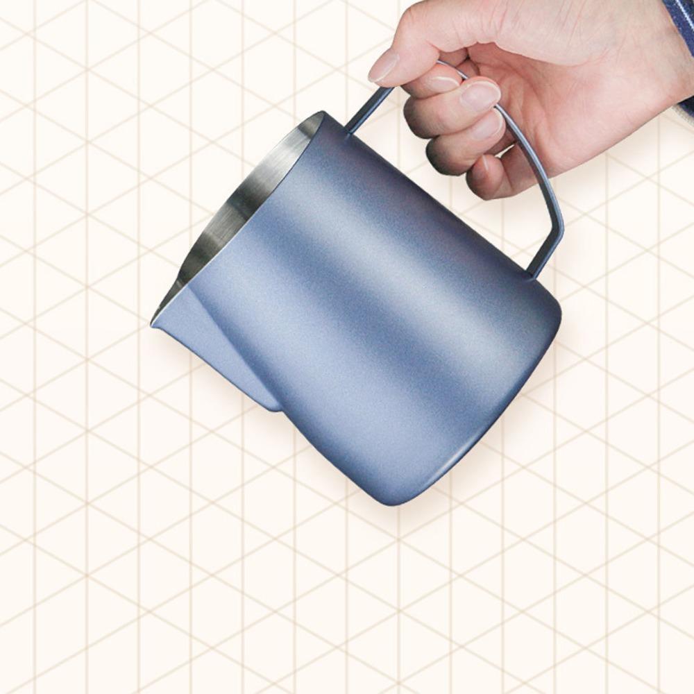 450ml Milk Frothing Pitcher Tip Mouth Milk Steaming Pitcher Milk Frother Cup  Coffee Making
