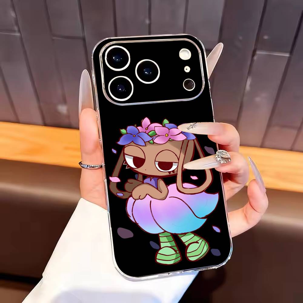 

B-Bassie Phone Case For iPhone17,16,15,14,13,12,11 Plus,Pro Max Soft Transparent Cover iPhone14Pro