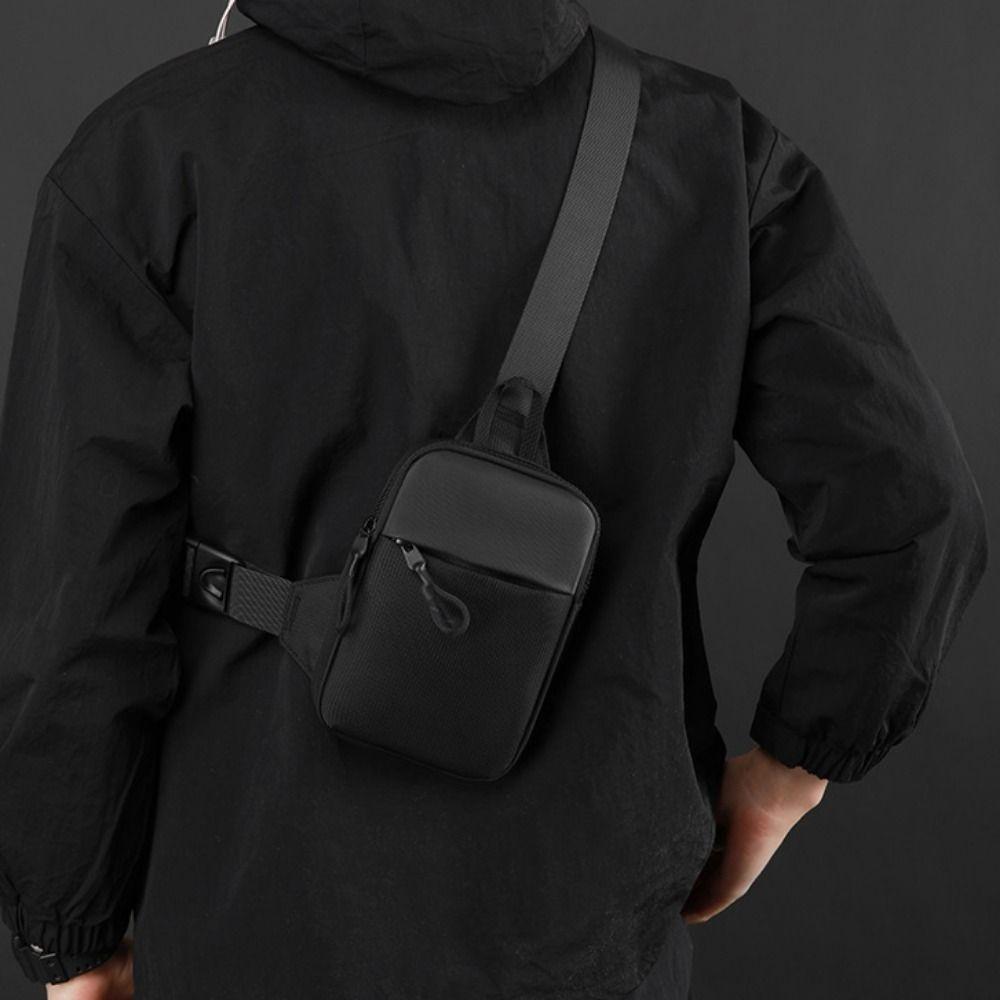 Waterproof Crossbody Slings Bag Portable Mini Chest Bag Multi-function Messengers Bag  Cycling