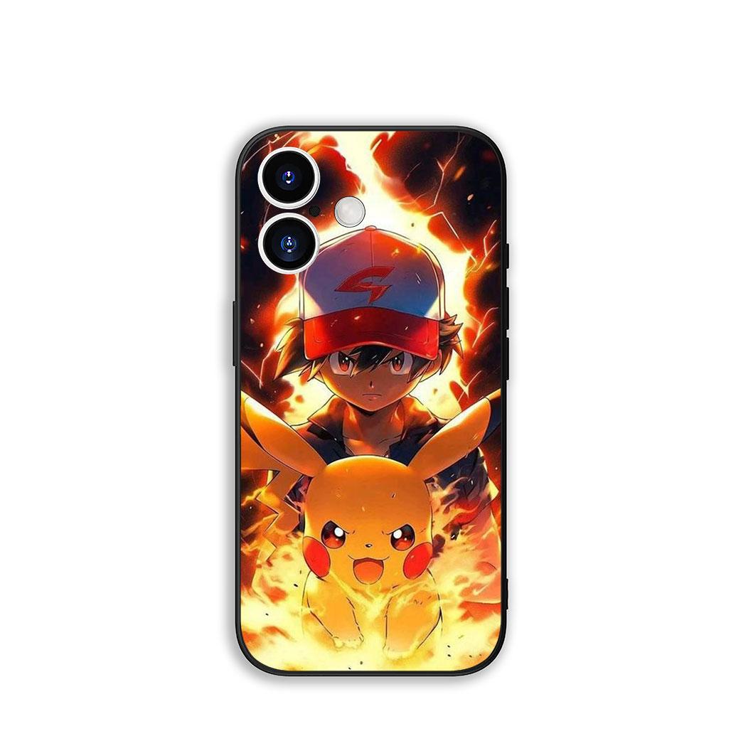 

Phone Cover P-Pokemons Gengar GO P-Pikachus for Apple iPhone 17 16 11 Pro XS Max XR 6 7 8 Plus + 16E SE 2020 Air 5 8+ Case iPhone X