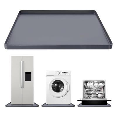 Silicone Washing Machine Mat with Raised Edges Waterproof Washer Dryer Top Storage