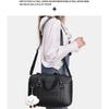 Fashi Japanese Style jk Uniform Bag girl shoulder Bag Women's Skew Straddle Commuter Bag Female PU Leather Minimalist handbag
