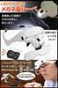 PhoenixLoupe Lightweight Eyeglass Magnifying Glass [1x, 1.5x, 2x, 2.5x, and 3.5x Magnification] with 5 Lenses, LED Light, Lens Maintenance Cloth, and
