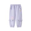 PawinPaw Girls' Cartoon Bear Fleece Knitted Pants