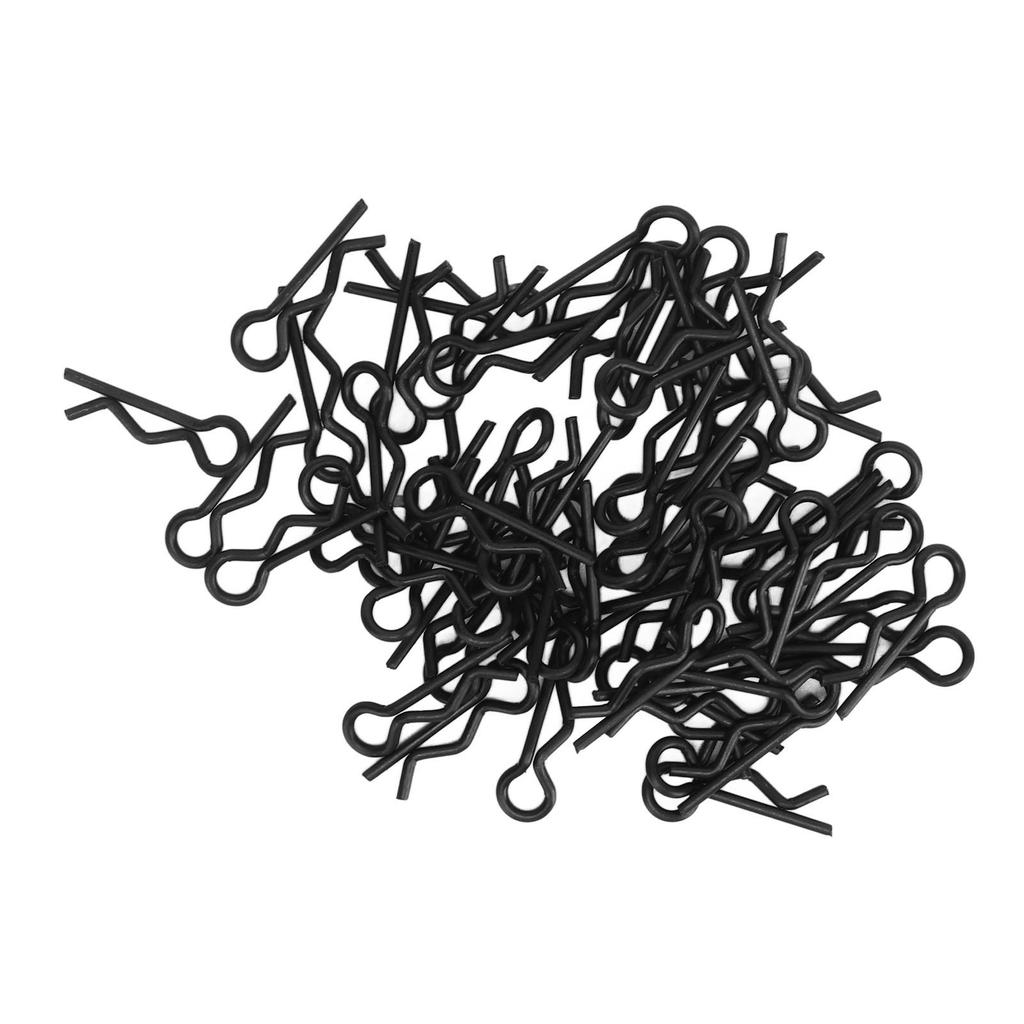 60PCS RC Car Body Clip 17mm 1.0mm Dia Easy Removal Installation for 1Celsius16 1Celsius18 RC Car Truck