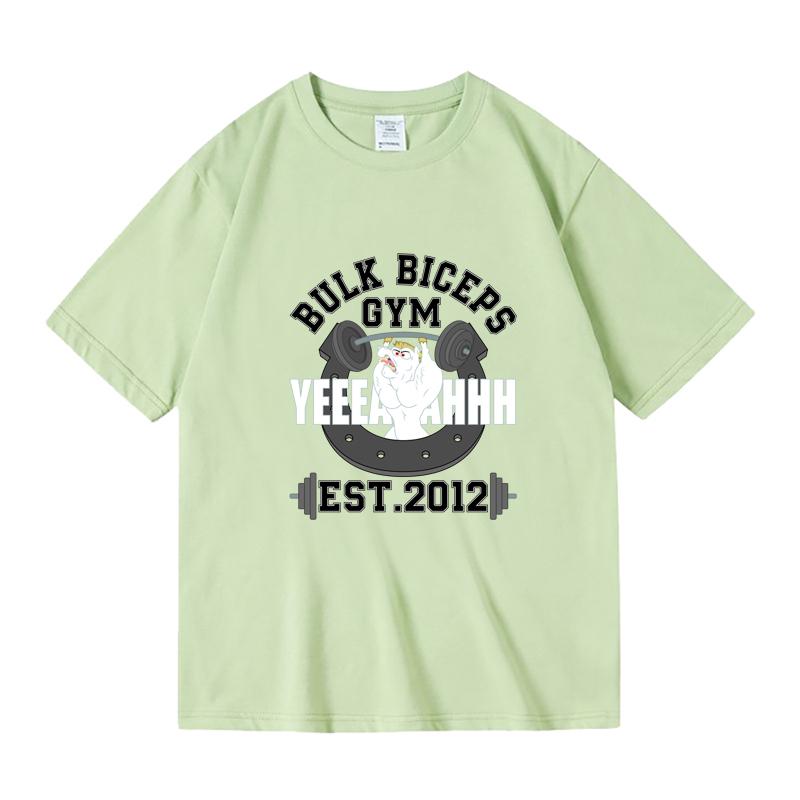 Cotton T-Shirt Bulk Biceps Gym Print 