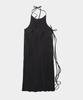 Place Studio Wrinkle See-Through Strap Sleeveless Layered Long Dress _ 2 Colors