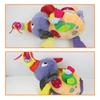 Baby Plush Doll  Stuffed Elephant Stroller Bb Set Bell Ratlle Car Bed Hanging Mobile Education Kid Child Gift Toddlers