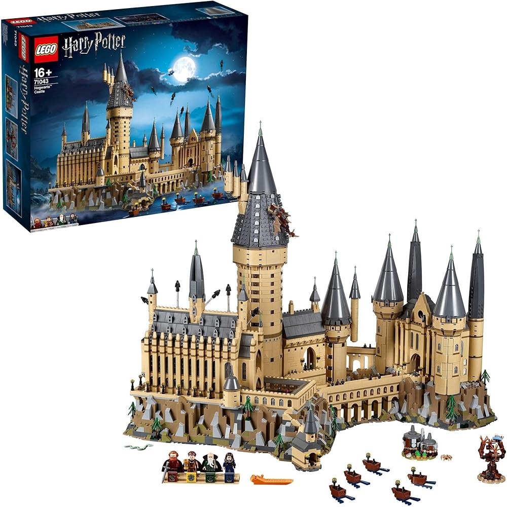 

LEGO Harry Potter Hogwarts Castle 6020 Pieces Building Toy for Collection Display Gift for Ages 16 and Up