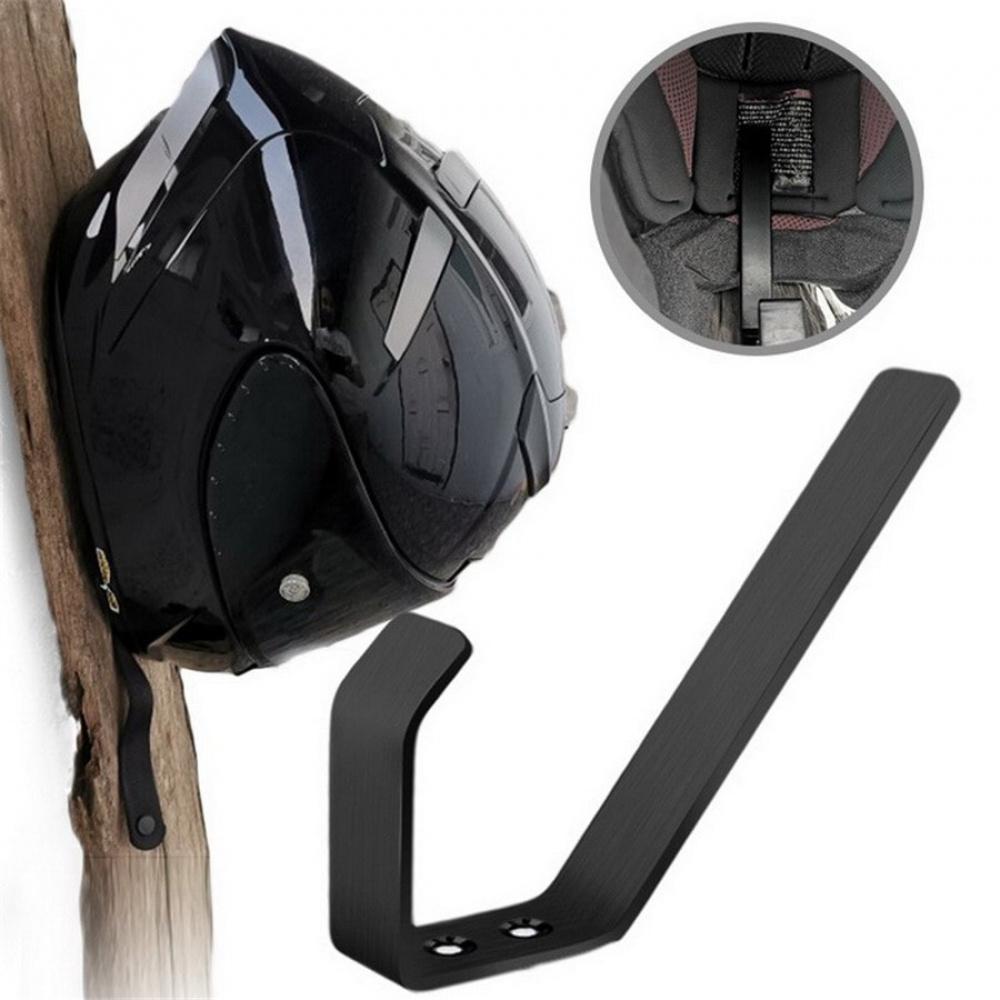 5PCS Helmet Hook Motorcycle Helmet Holder Hook Jacket Hanger Home Luggage Hook Multipurpose Wall Mount Rack For Cabinet Door