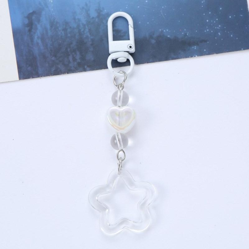 Eye catching Heart Key Chain Pendant Cute Key Rings for Phones Cute Jewelry