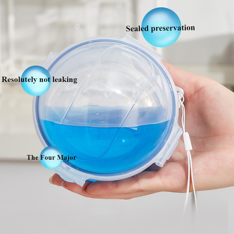 Clear Dome Reusable Food-Safe Fresh-Keeping Container | Airtight Leak-Proof Stackable | Ideal for Kitchen Produce Storage Box