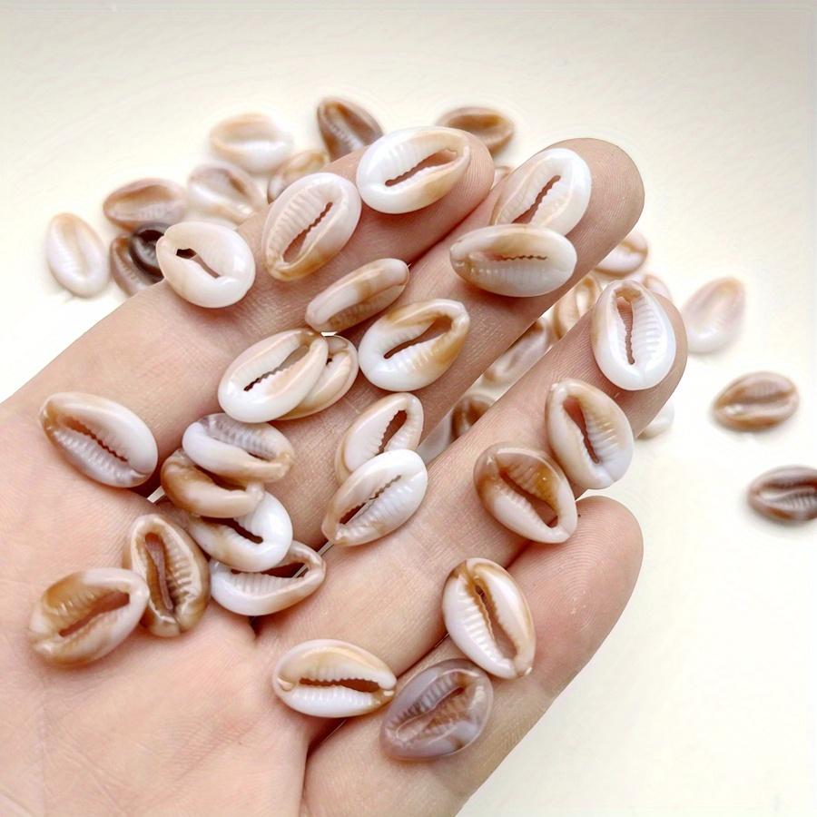 30pcs Beautiful shell color round beaded pendant suitable for jewelry making bracelet necklace earrings Handmade decorative accessories