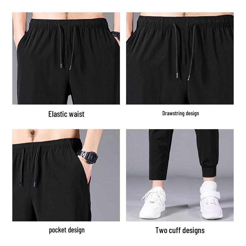MIIOW Men's Lightweight Casual Summer Pants
