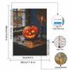 Halloween Pumpkin Candle Diamond Painting Kit Handmade Diy Painting Home Decoration Painting