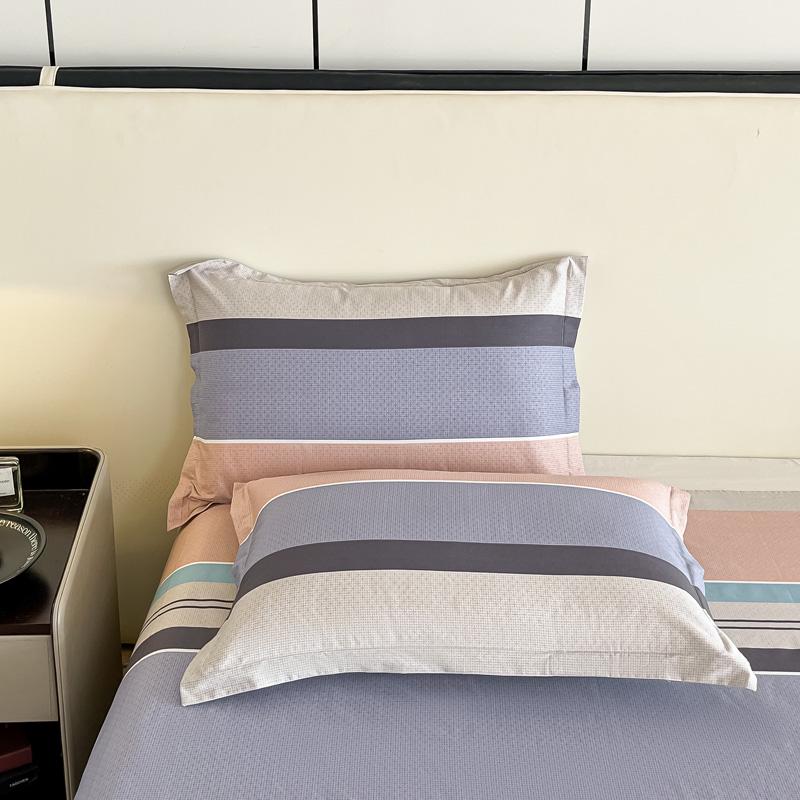 Set of Two Pure Cotton Pillowcases, 48x74cm - Pillow Core Covers [Pair Only]