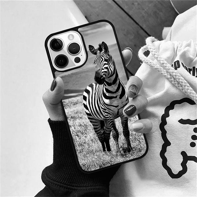 Zebra Animal Wildlife African Nature Phone Case Cover For iPhone 17 Air 15 16 Pro Max 14 13 12 11 Pro Max Plus
