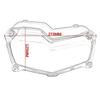 For BMW F750GS Front Headlight Guard Grille Cover Transparent ABS Headlight Protector Cover Non-deformation Design