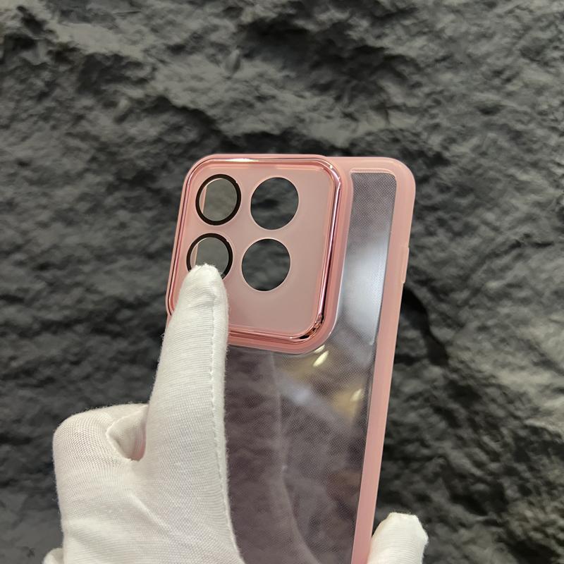 Luxury Transparent TPU Phone Case for Motorola Signature Edge 70 Ultra 60 Pro 50 Fusion G77/67 Lens Protect Skin Feel Back Cover