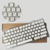 120Keys Keycaps XDA Sublimations Minimalist White Keycap for Mechanical Keyboards Russian Korean English Japanese