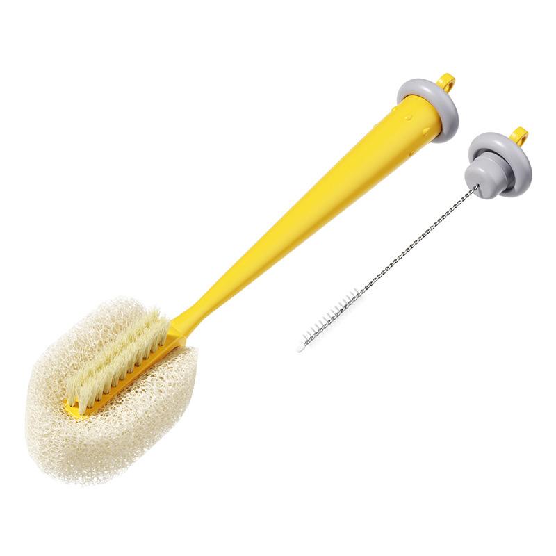 Cup Scrubbing Brush Long Handle Household Cup Scrubbing Brush Baby Bottle Scrubbing Brush Water Cup Scrubbing Sponge Brush