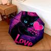 1 PC Automatic Folding Umbrella - Black Cat Pattern, Portable & Foldable Design with 8 Ribs, Christmas Birthday Gifts