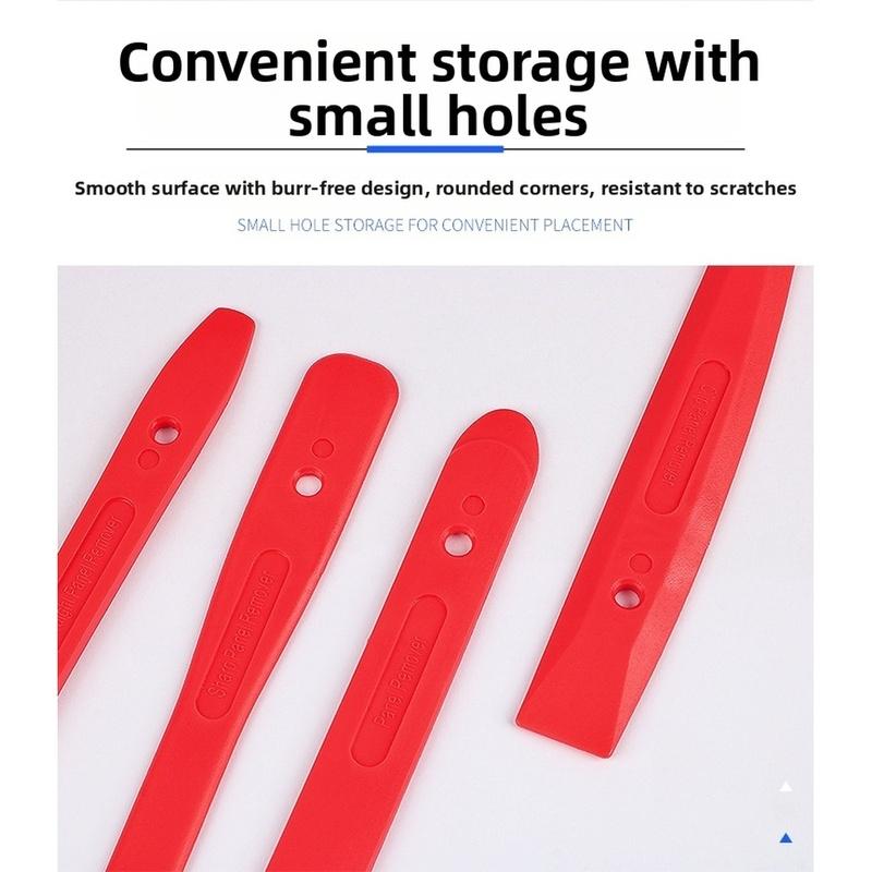 6pcs Car Panel Removal Tools Kit Nail Puller Radio Audio Door Pry Repair Car Clip Trim Dash Removal taller Set Hand Tools