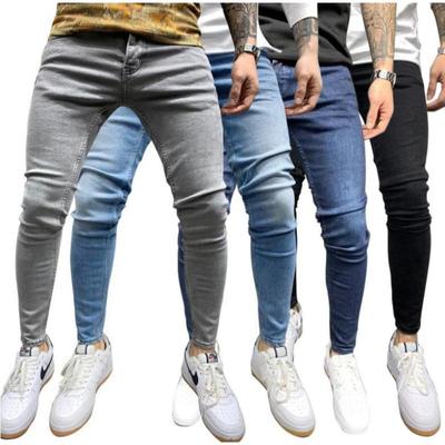 Fashion Street Fashion Slim Fit Τζιν παντελόνι Casual Street Style Jeans για Ανδρικά Streetwear Τζιν