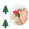Christmas Tree Ginger Man Dangle Earrings for Women Girls Holiday Drop Earring Christmas Hat Crutch Earring Jewelry Gift