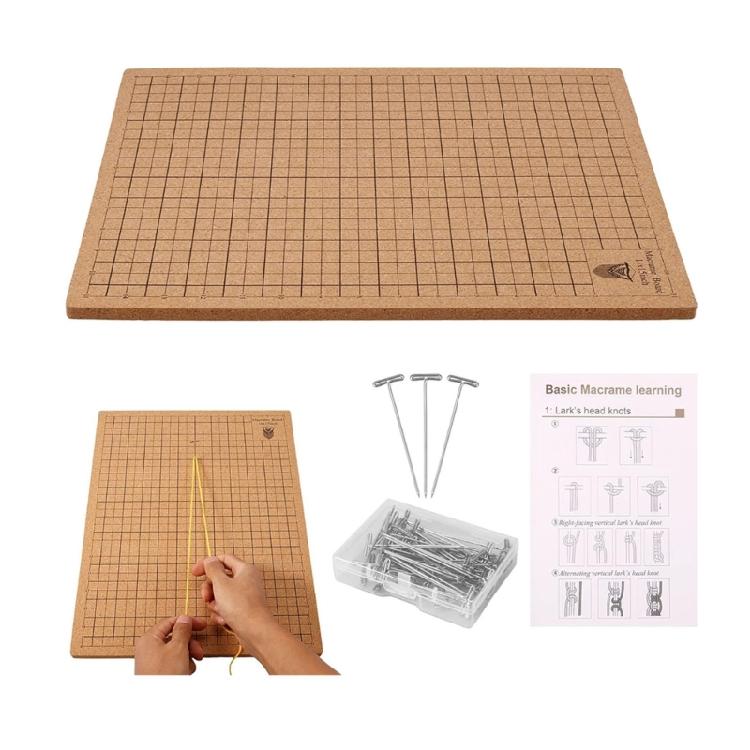 

Professional Craft Board for Tassels Knotting Enthusiasts Silicone Portable Tool