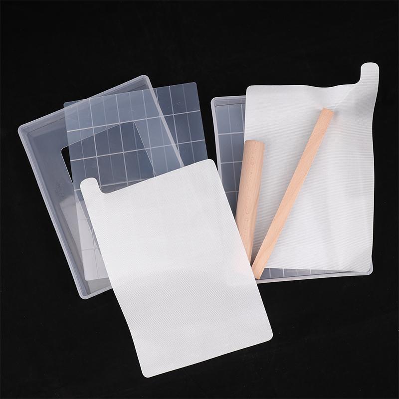 Sada nářadí na nugát Pečicí formy Cukrářské Opakovaně použitelné Snadné DIY Kuchyně Obdélníkové formy na dorty Potravinářské Nugátová pečicí deska