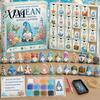 Complete Faux Diamond Art Set Halloween Gnome Advent Calendar, Christmas DIY Ghost Pumpkin Skeleton Crafts Craft Kit, Handmade Hanging Ornaments